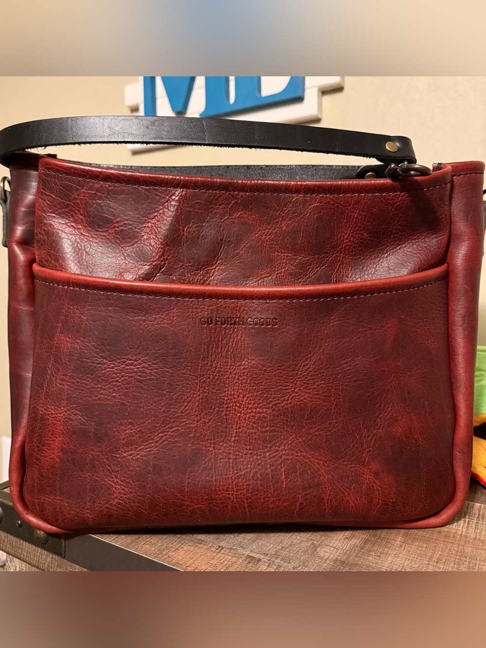 Go Forth Goods large Rennie shoulder bag